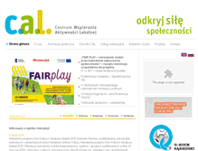 Tablet Screenshot of cal.org.pl